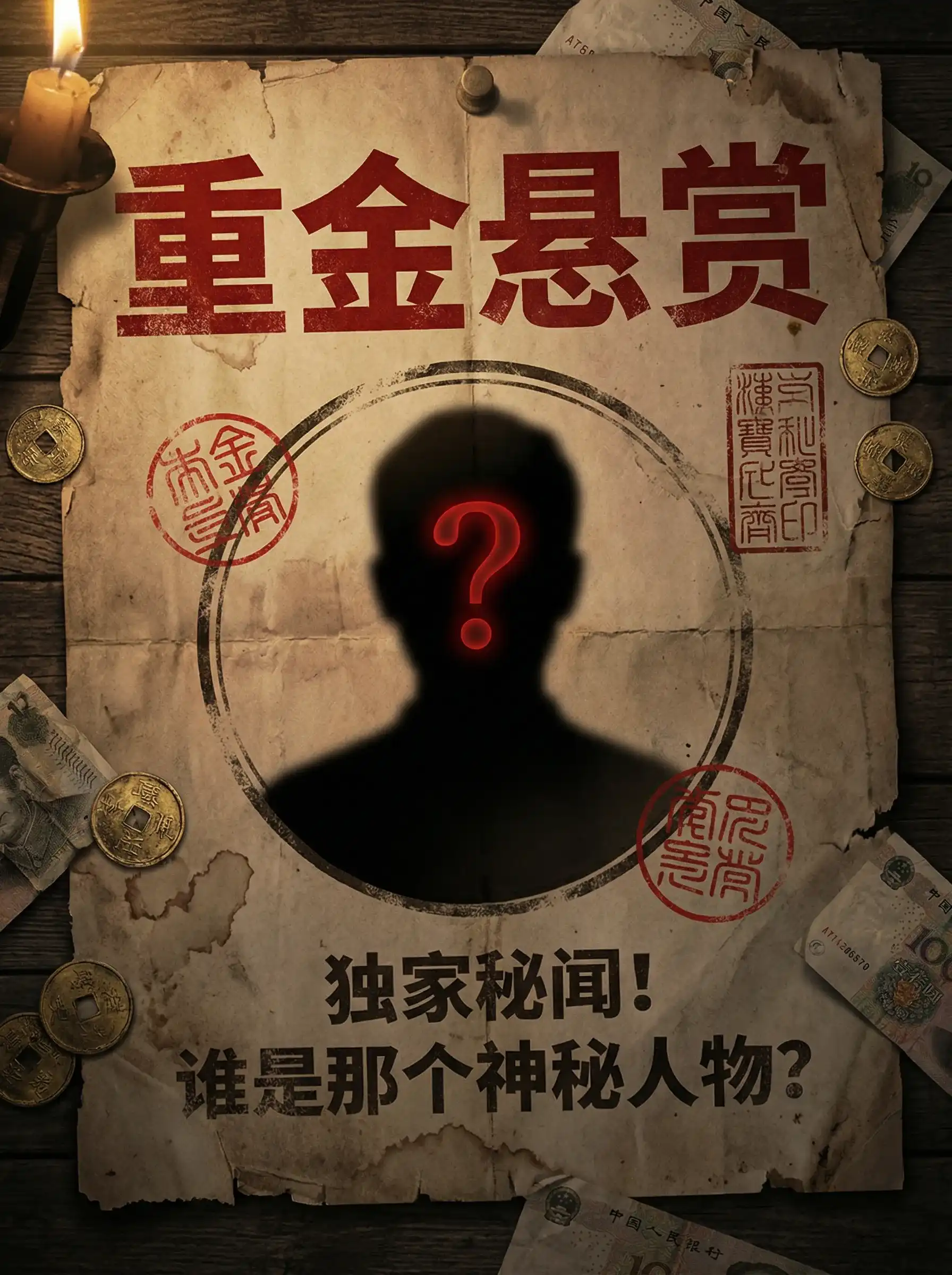 big波诱惑 - 重金悬赏线索征集令